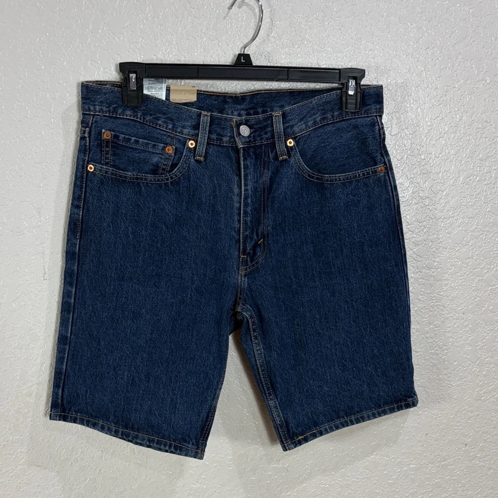 LEVI’S ,Size 34,Classic Blue Denim Men's Shorts - Picture 7 of 17